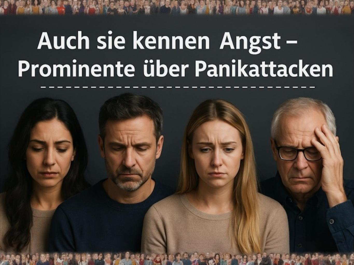 Auch sie kennen Angst – Prominente über Panikattacken