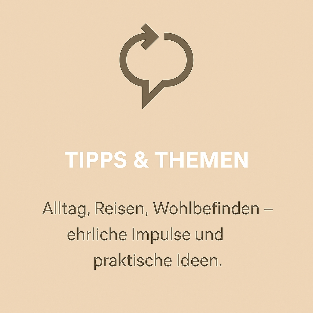 Alltag, Reisen und Wohlbefinden – ehrliche Impulse und praktische Tipps auf Panik on Tour